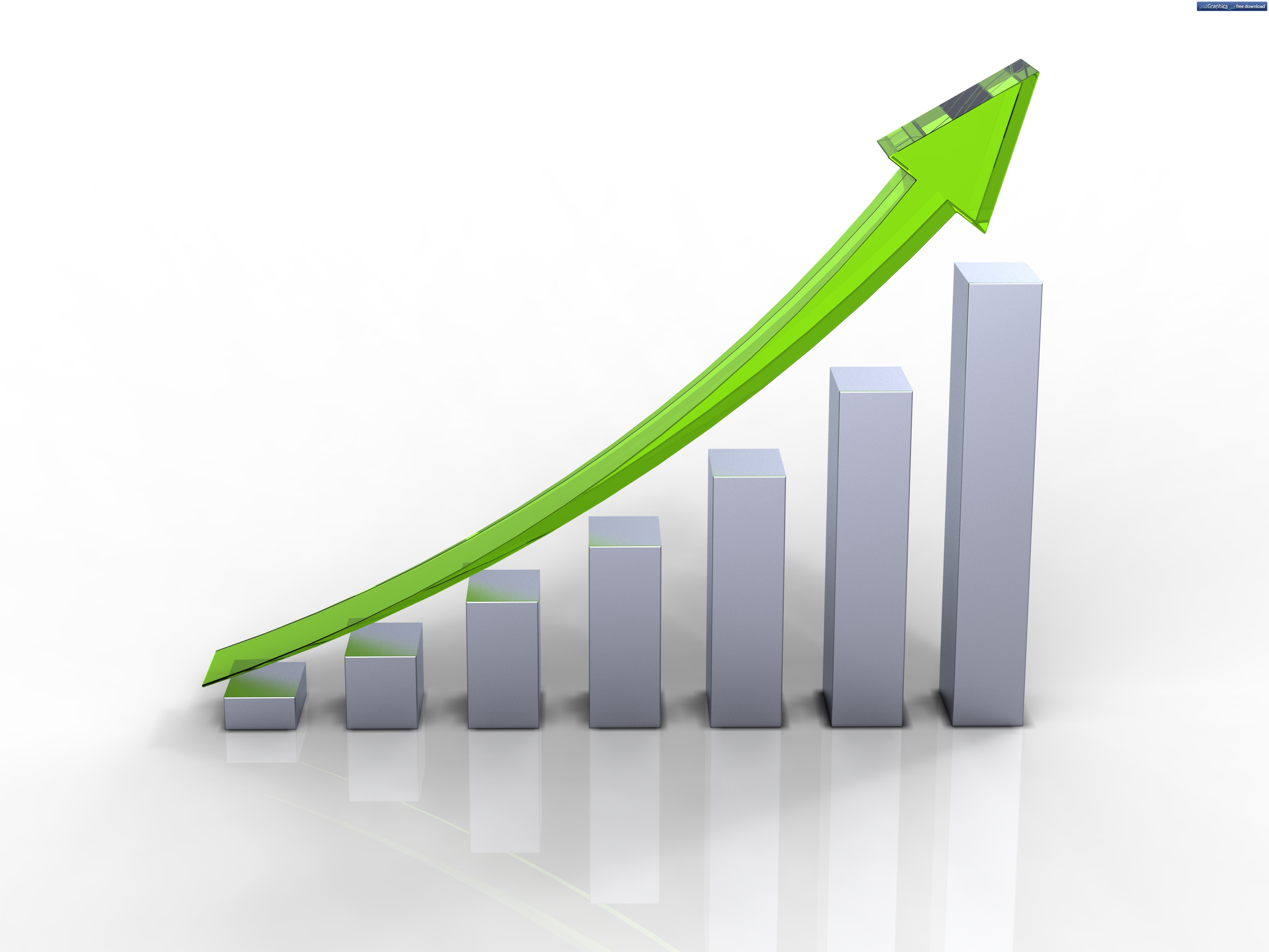 green-business-graph